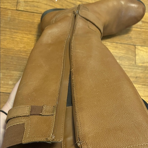 Brown Leather Naturalizer Riding Boots- Jaya - Picture 11 of 11